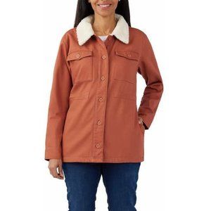 NWoT Hang Ten Women's Button Down Utility Jacket Copper Size XXL $80 1D033